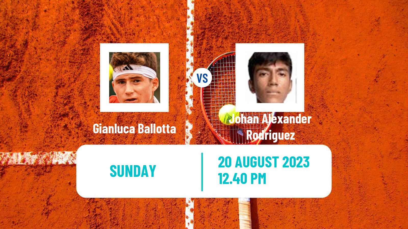 Tennis Lima Challenger Men Gianluca Ballotta - Johan Alexander Rodriguez