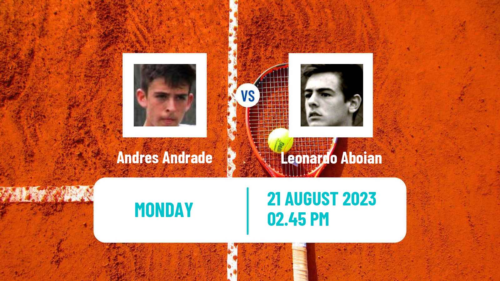 Tennis Lima Challenger Men Andres Andrade - Leonardo Aboian