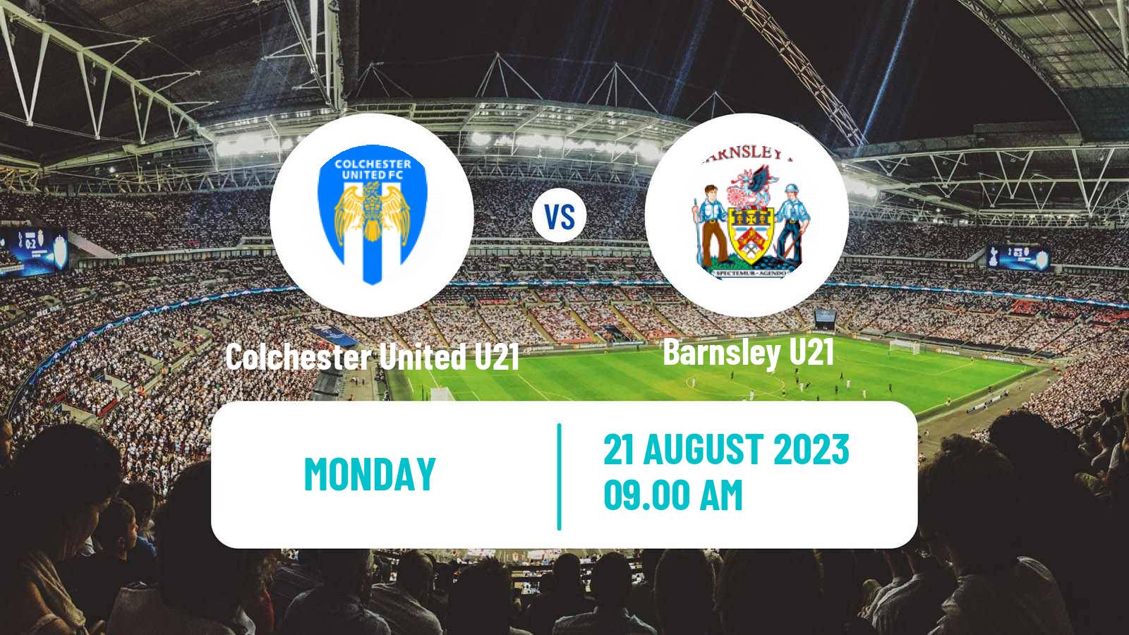 Soccer English Professional Development League Colchester United U21 - Barnsley U21