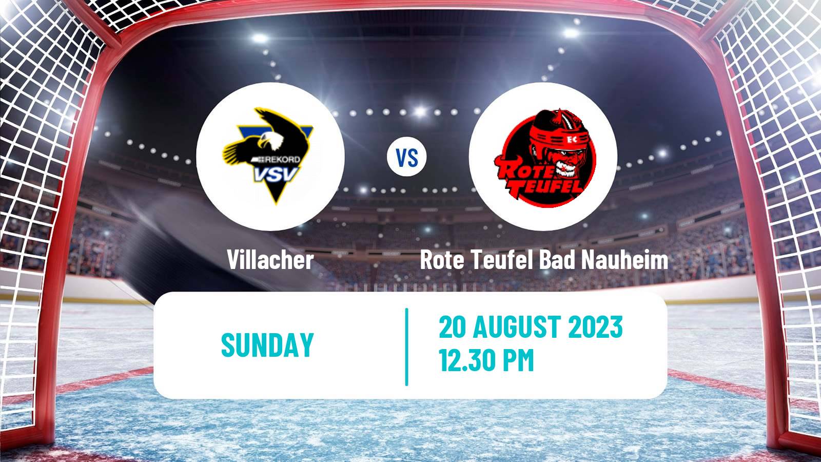 Hockey Club Friendly Ice Hockey Villacher - Rote Teufel Bad Nauheim