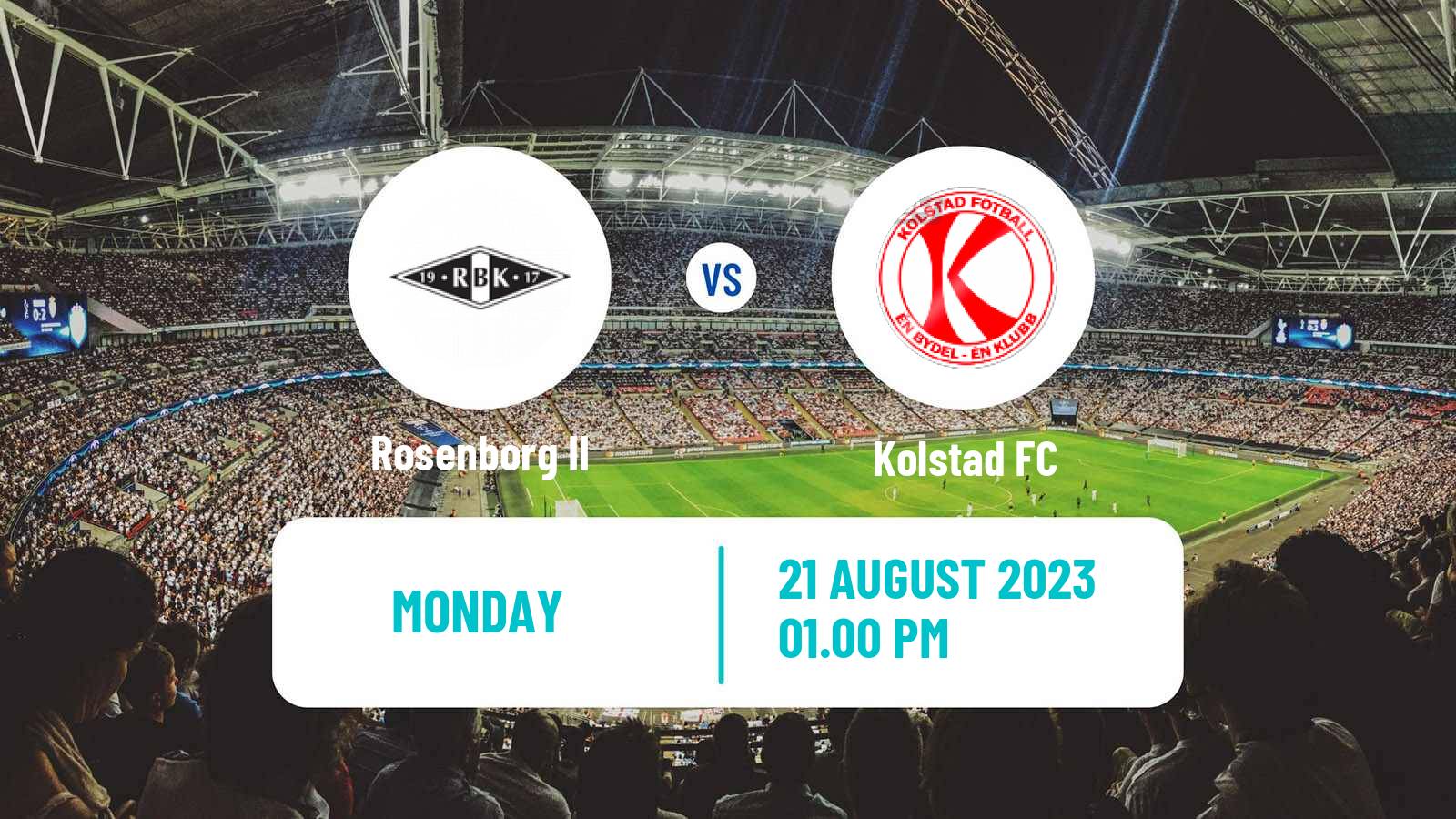 Soccer Norwegian Division 3 - Group 5 Rosenborg II - Kolstad