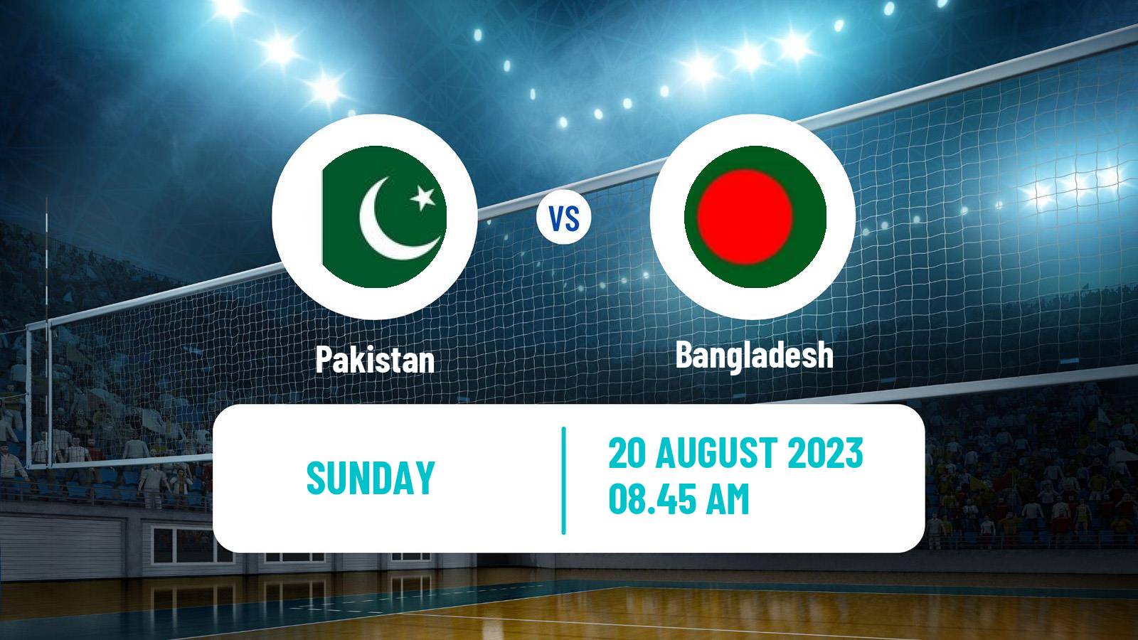 Volleyball Asian Championship Volleyball Pakistan - Bangladesh