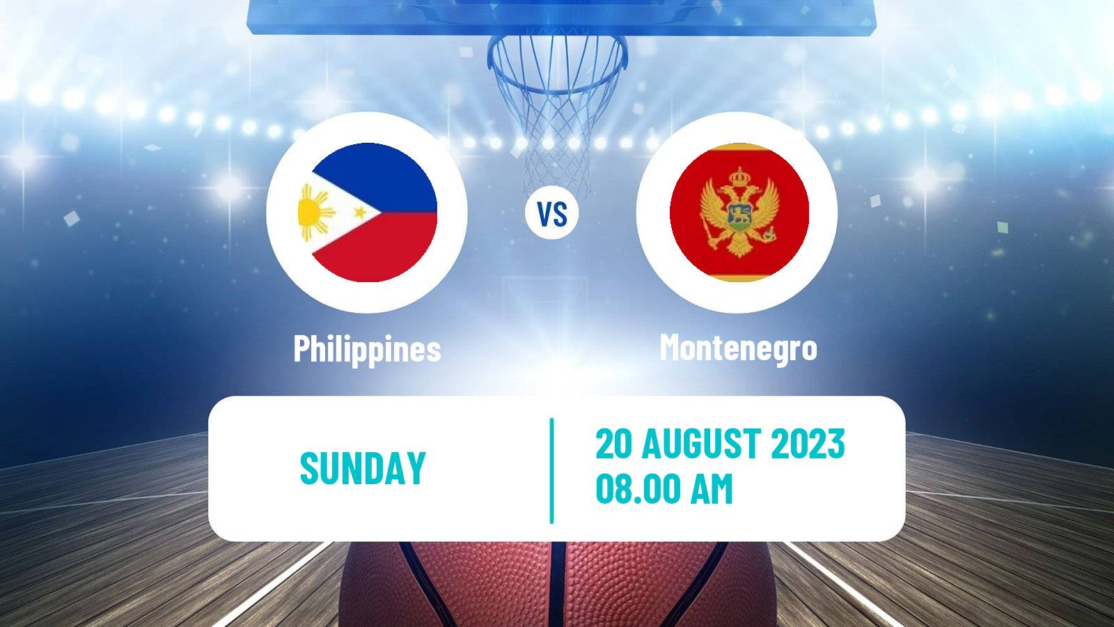 Basketball Friendly International Basketball Philippines - Montenegro