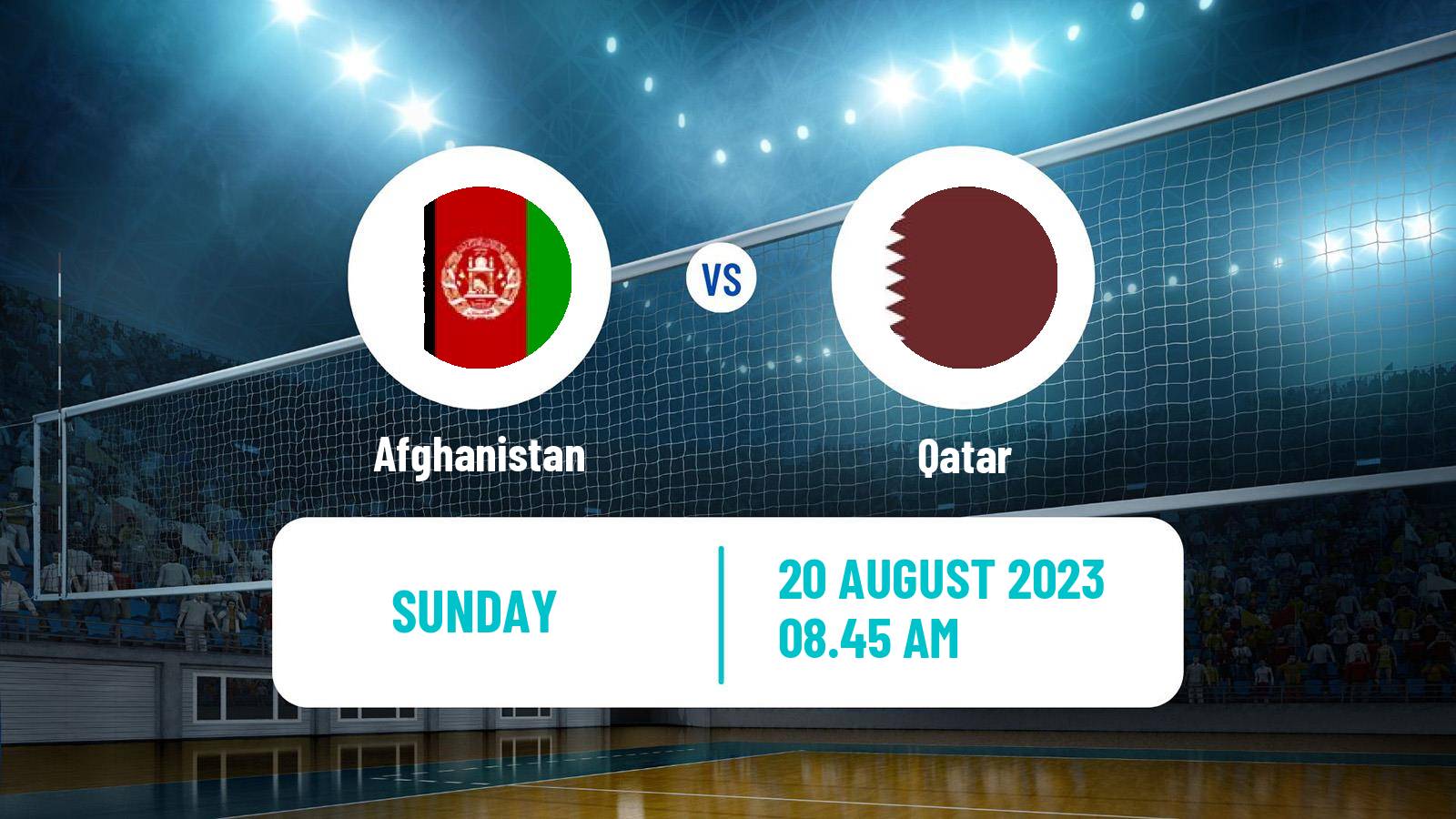 Volleyball Asian Championship Volleyball Afghanistan - Qatar