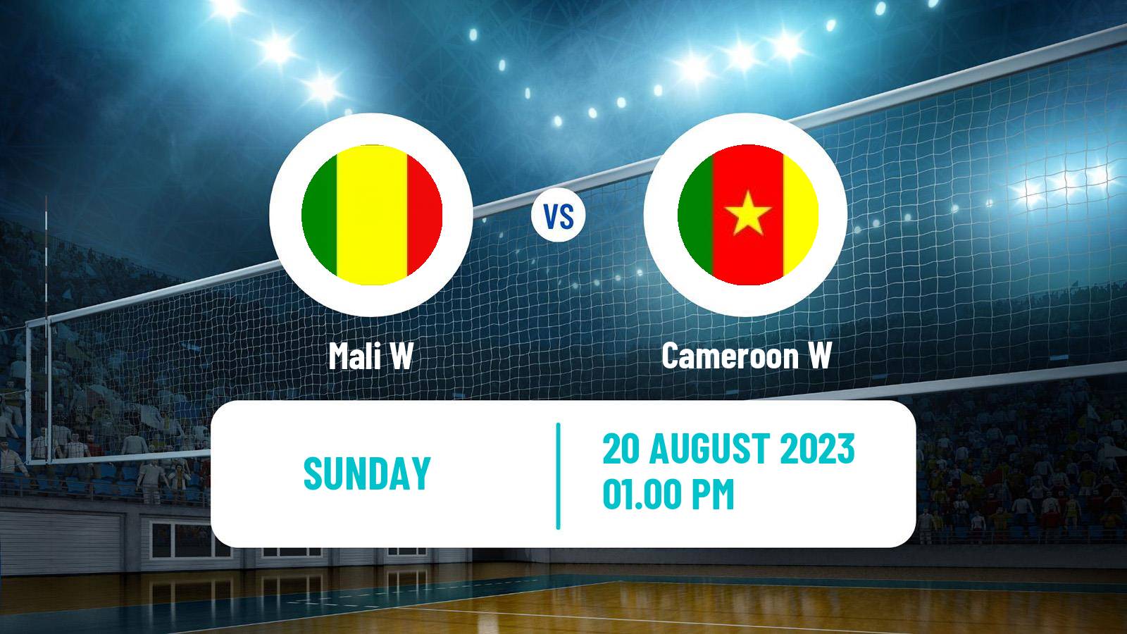 Volleyball African Championship Volleyball Women Mali W - Cameroon W