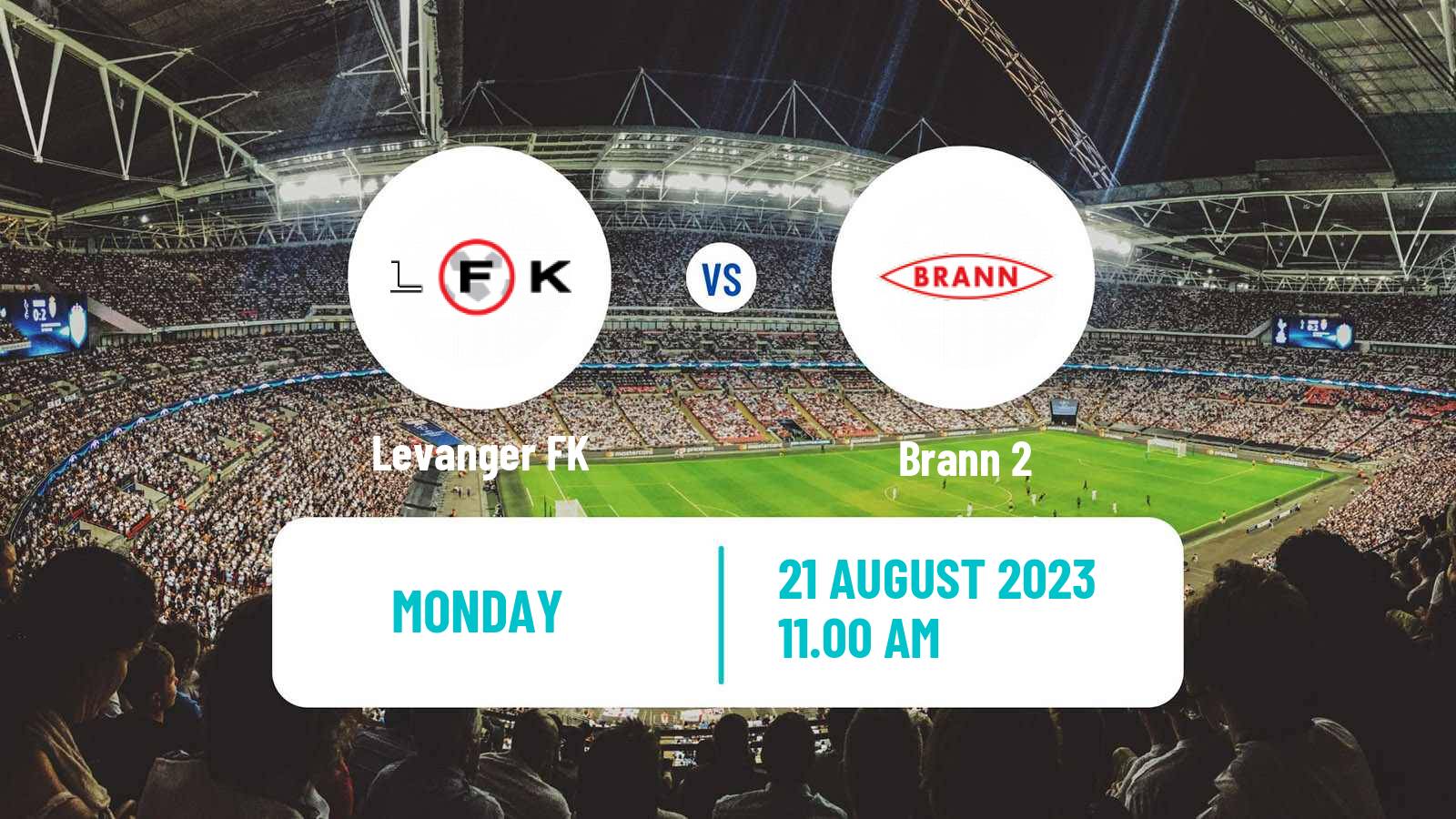 Soccer Norwegian Division 2 - Group 2 Levanger - Brann 2