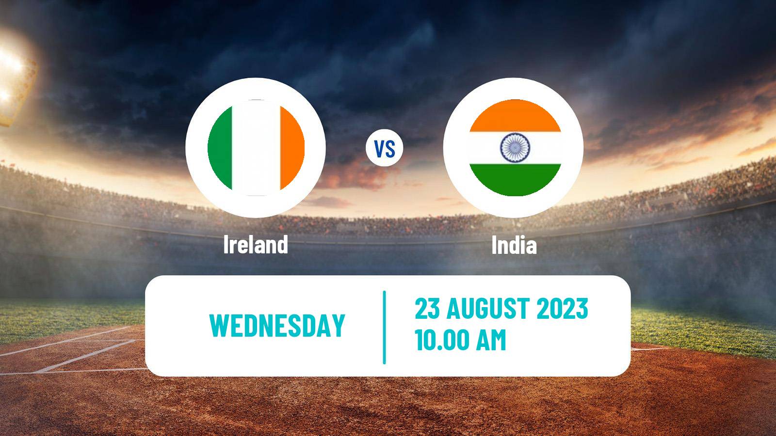 Cricket Twenty20 International Ireland - India