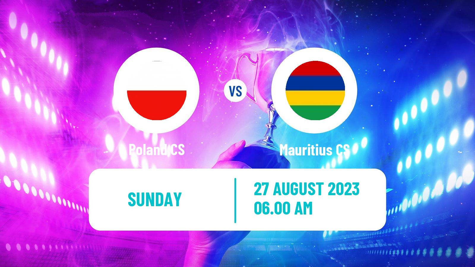 Esports Counter Strike Iesf World Esports Championship Poland - Mauritius