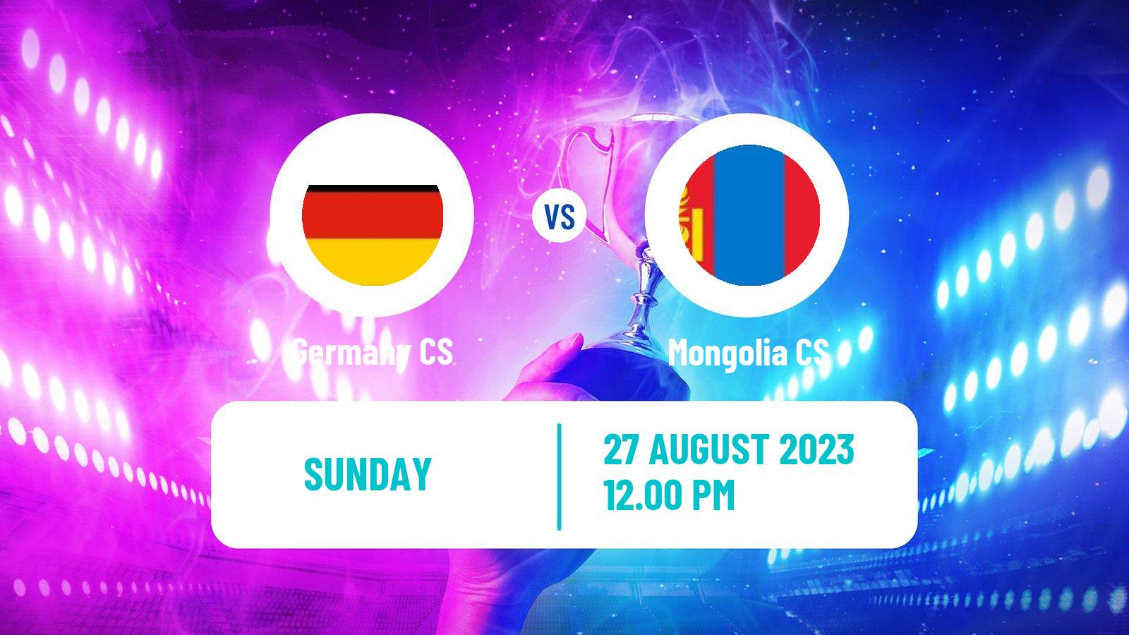 Esports Counter Strike Iesf World Esports Championship Germany - Mongolia