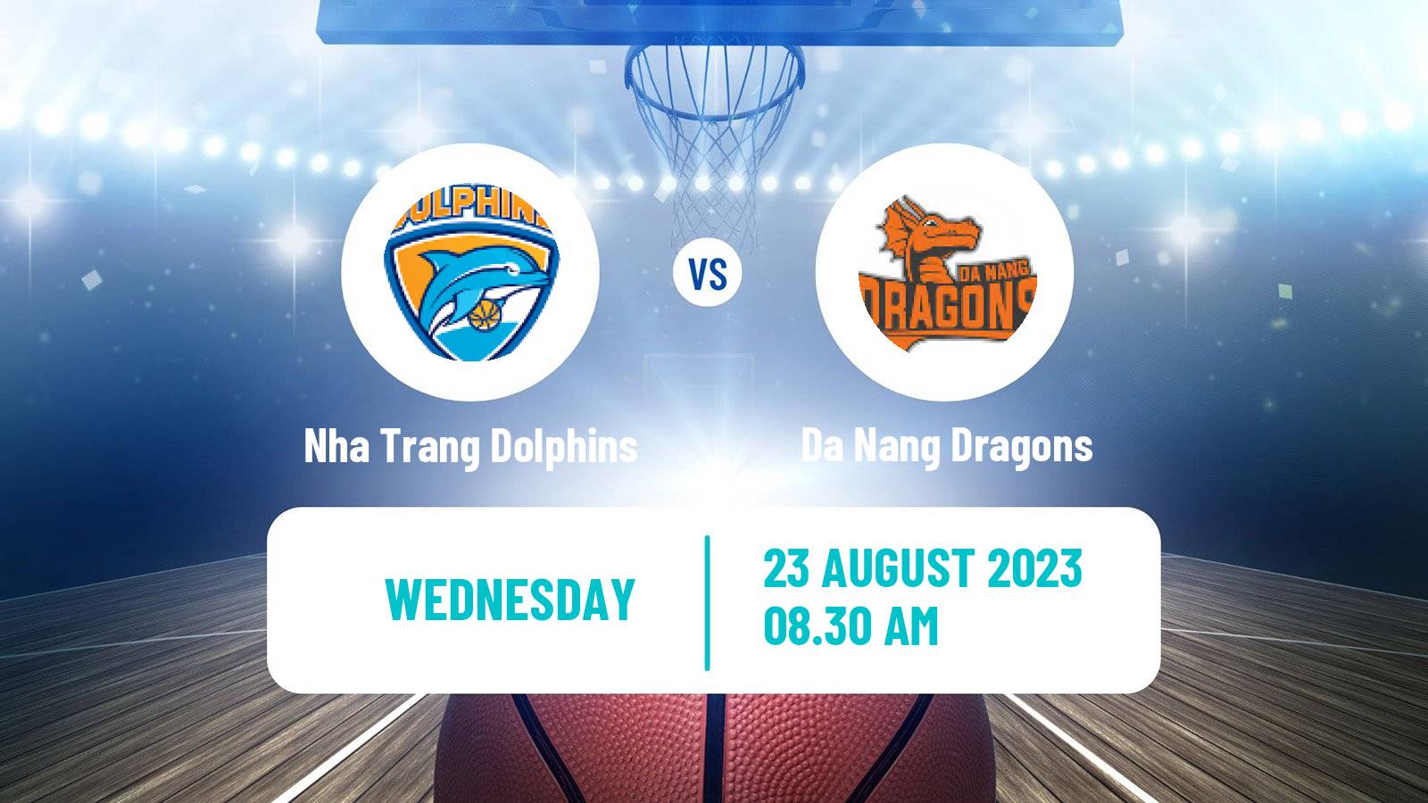 Basketball Vietnamese VBA Nha Trang Dolphins - Da Nang Dragons