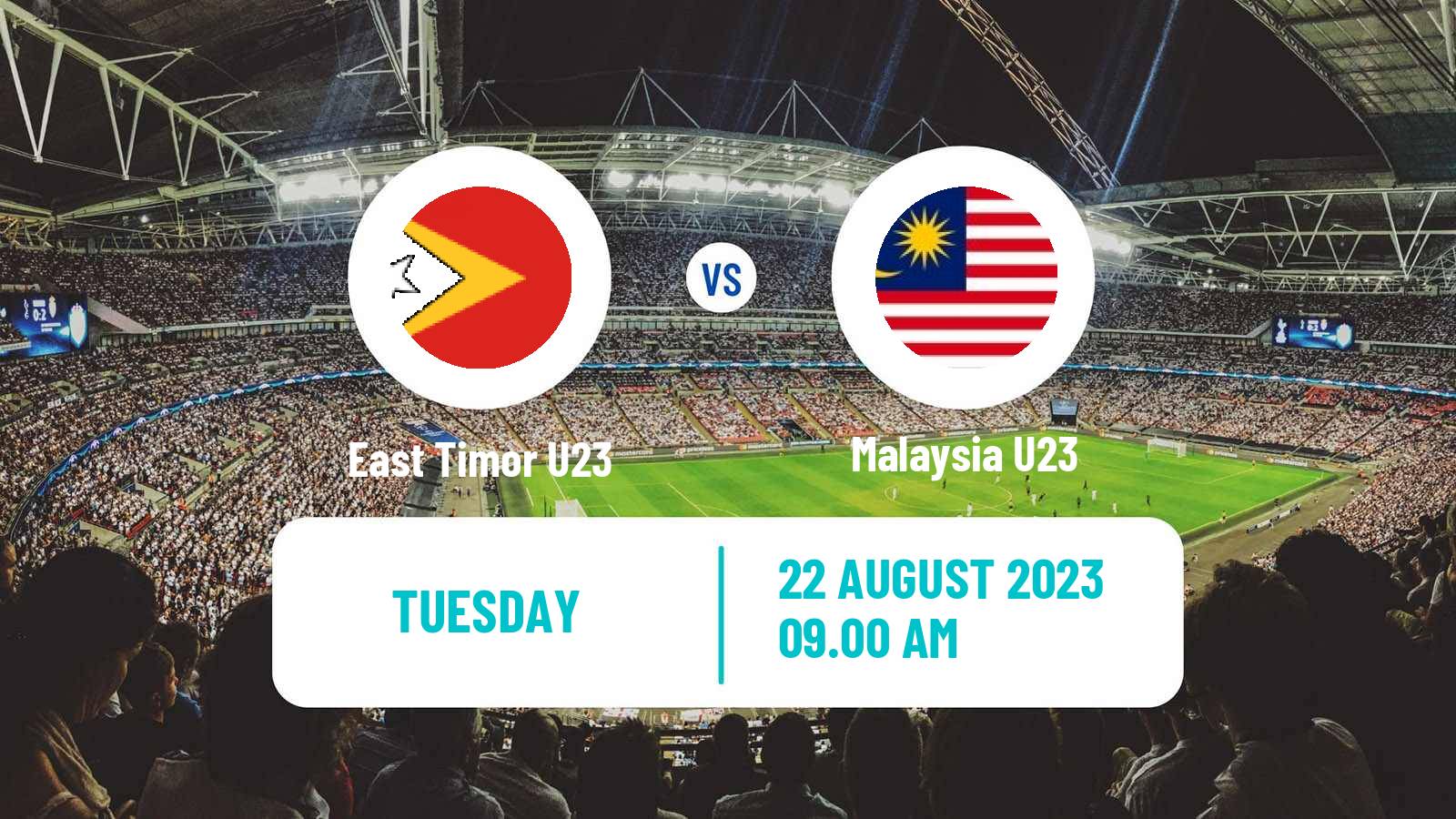 Soccer AFF Championship U23 East Timor U23 - Malaysia U23