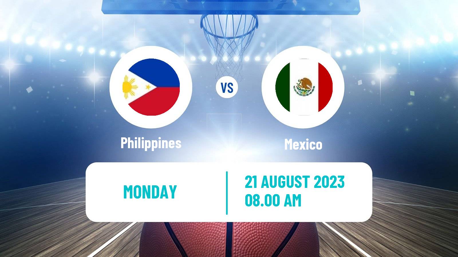 Basketball Friendly International Basketball Philippines - Mexico