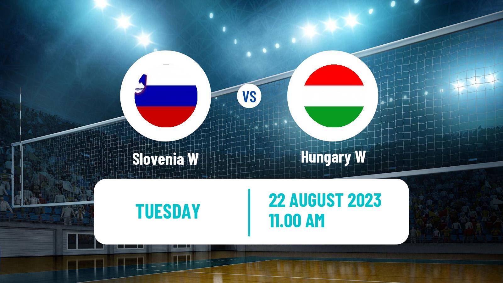 Volleyball European Championships Volleyball Women Slovenia W - Hungary W