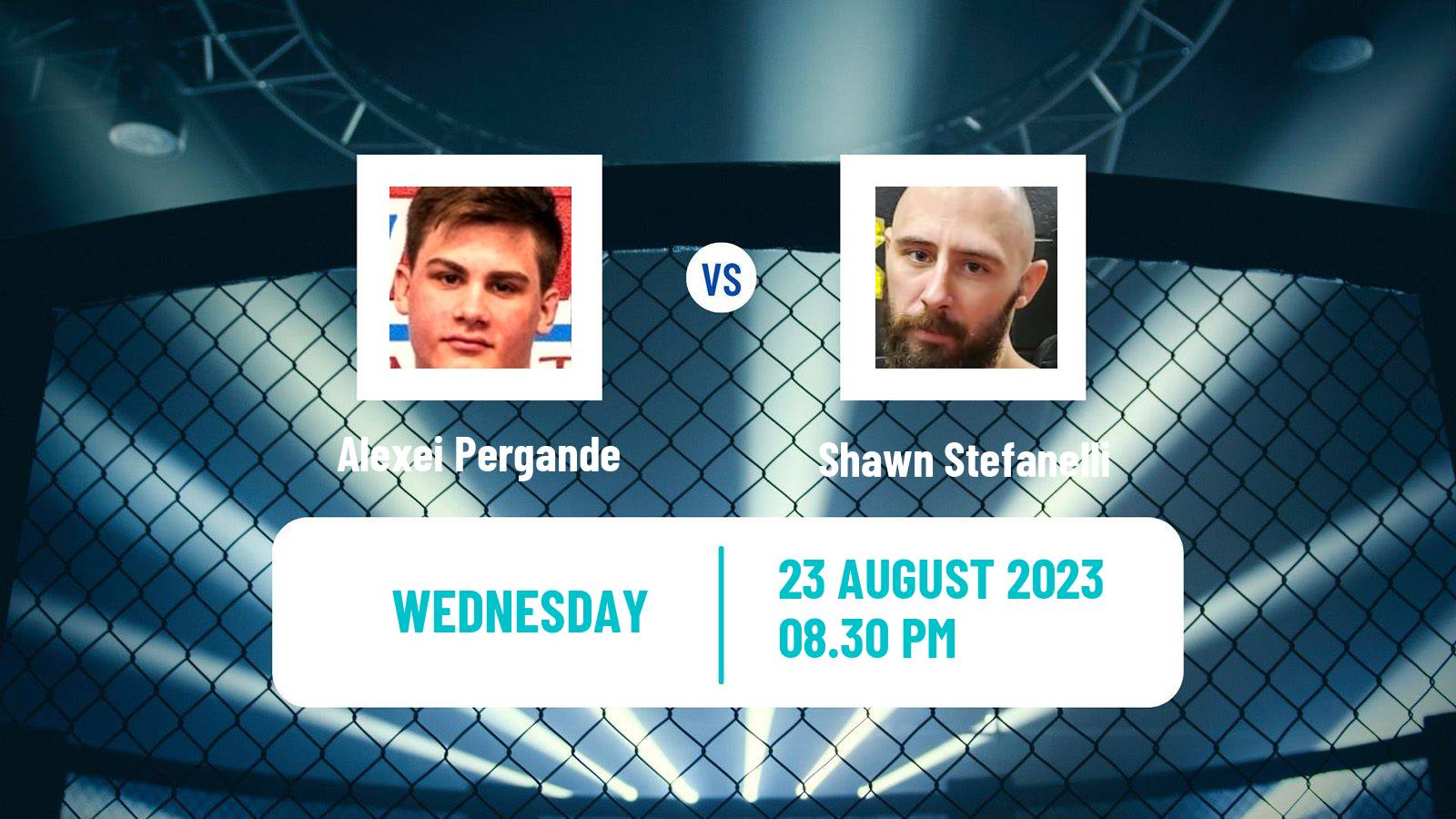 MMA Featherweight Pfl Men Alexei Pergande - Shawn Stefanelli