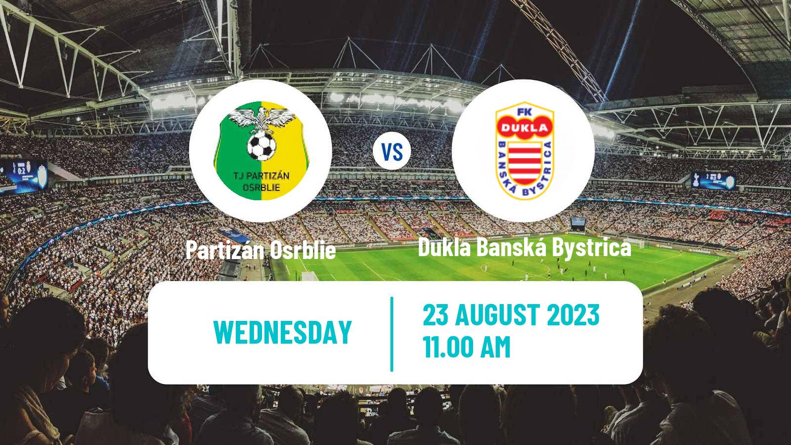 Soccer Slovak Cup Partizán Osrblie - Dukla Banská Bystrica