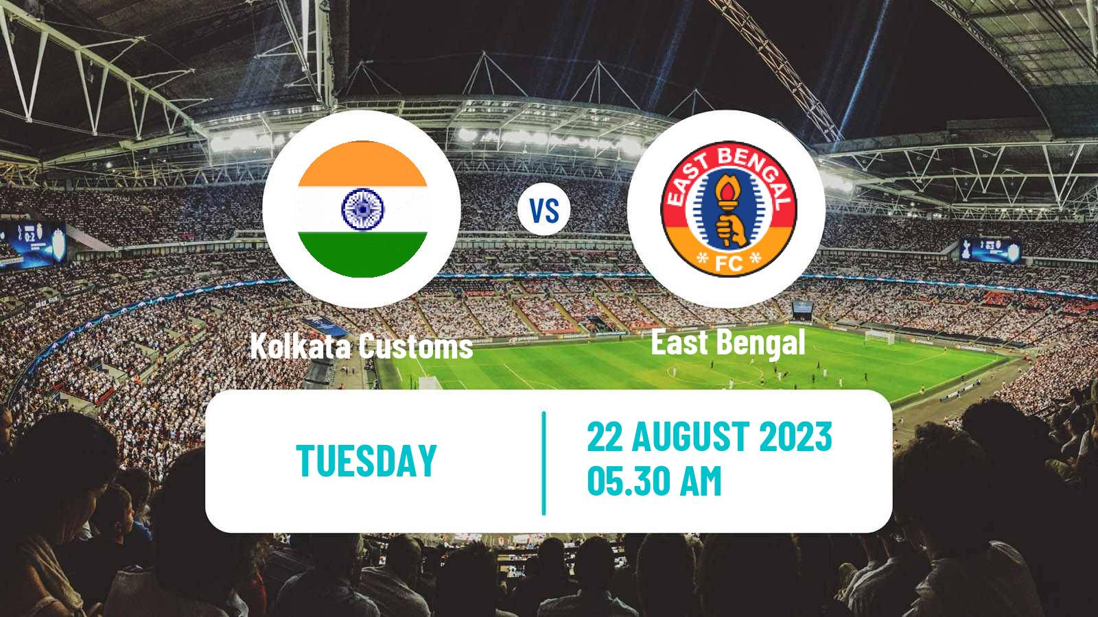 Soccer Calcutta Premier Division Kolkata Customs - East Bengal