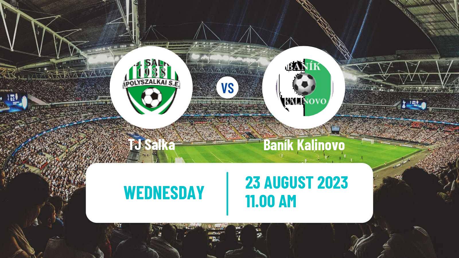 Soccer Slovak Cup Salka - Baník Kalinovo