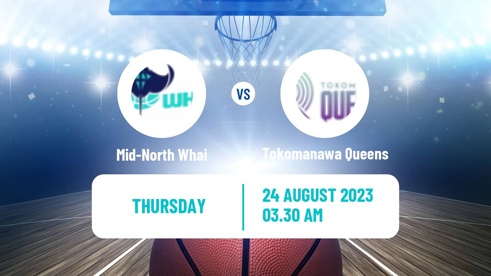 Basketball New Zealand Tauihi Basketball Women Mid-North Whai - Tokomanawa Queens