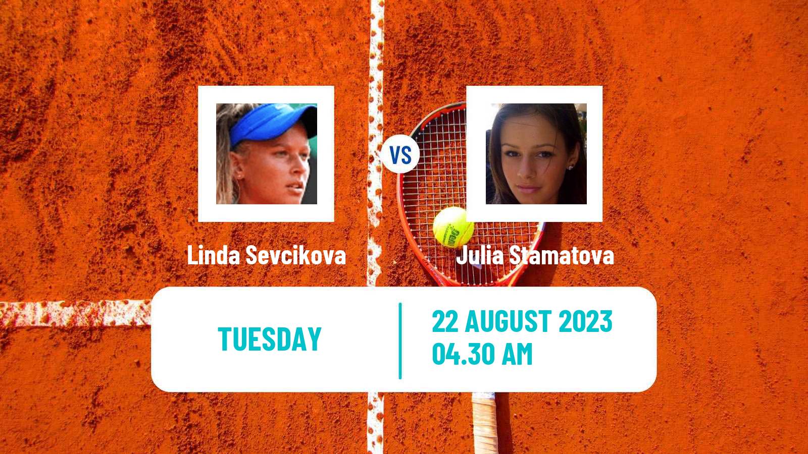 Tennis ITF W15 Brasov Women Linda Sevcikova - Julia Stamatova