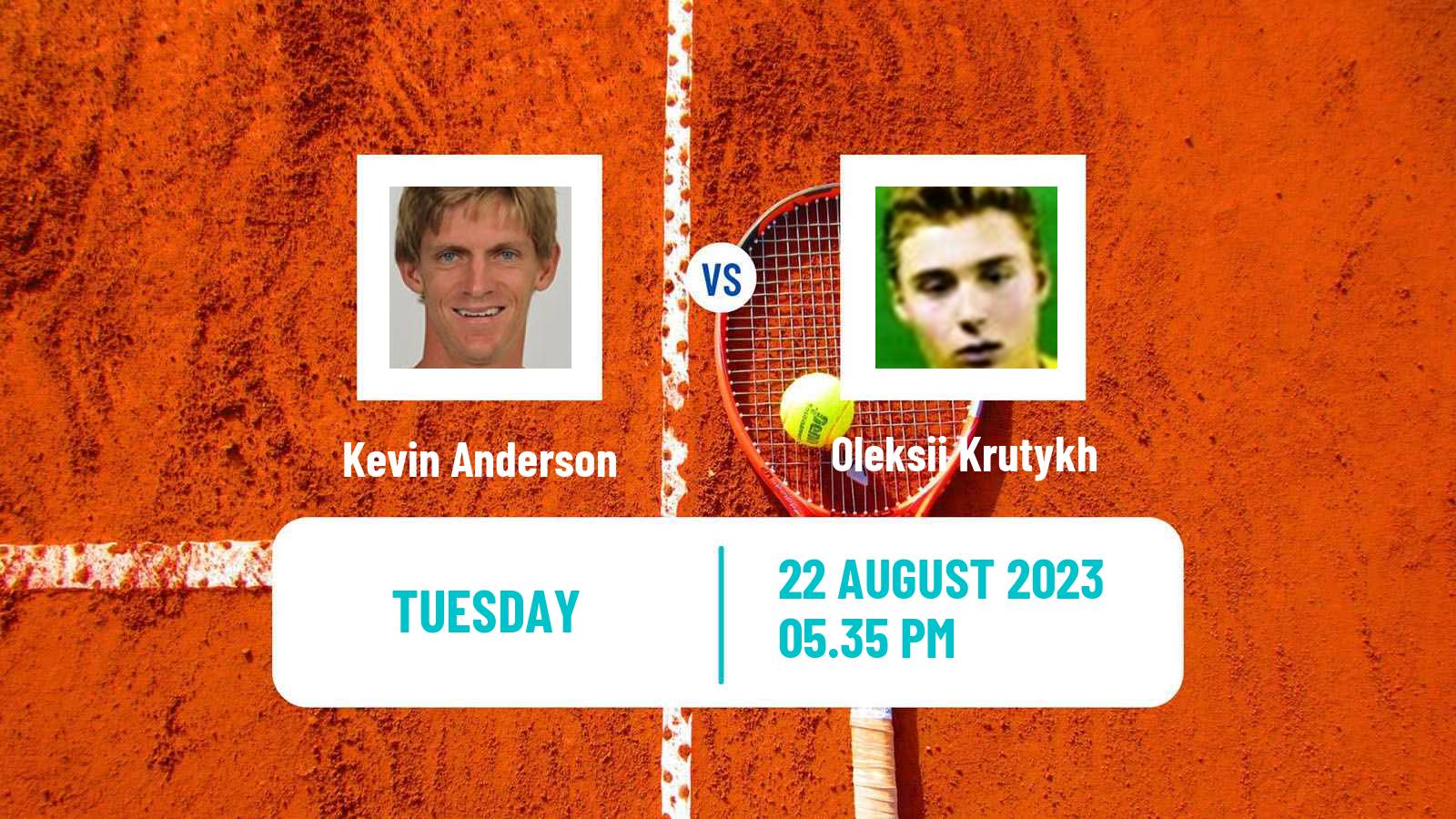 Tennis ATP US Open Kevin Anderson - Oleksii Krutykh