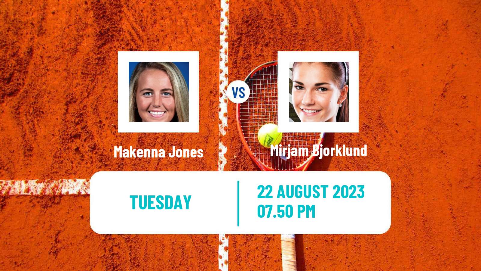 Tennis WTA US Open Makenna Jones - Mirjam Bjorklund