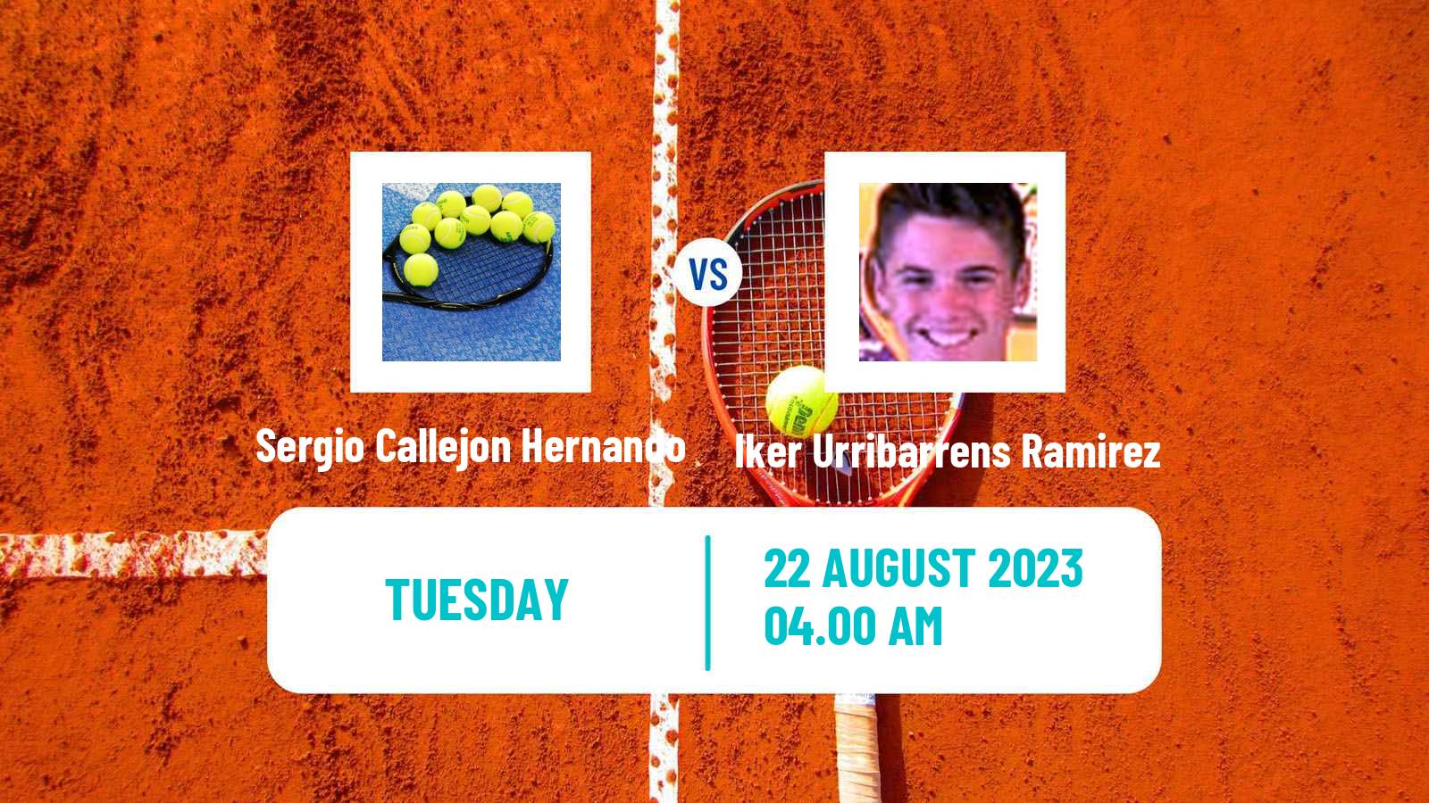 Tennis ITF M25 Santander Men Sergio Callejon Hernando - Iker Urribarrens Ramirez