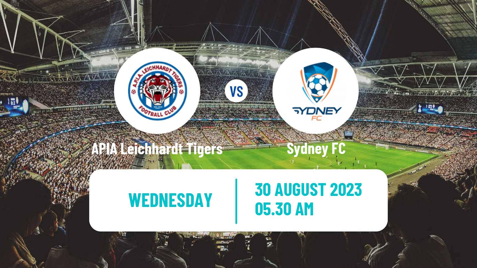 Soccer Australian Cup APIA Leichhardt Tigers - Sydney
