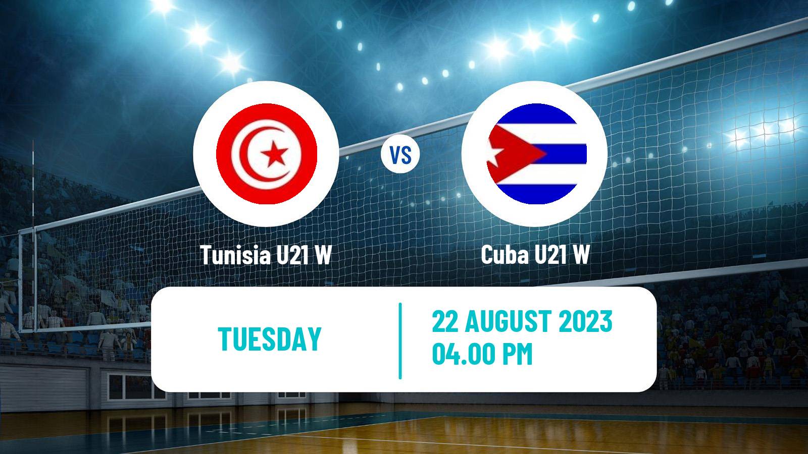 Volleyball World Championship U21 Volleyball Women Tunisia U21 W - Cuba U21 W