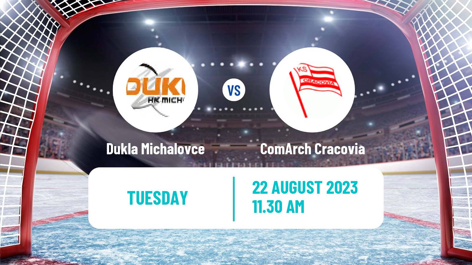 Hockey Club Friendly Ice Hockey Dukla Michalovce - ComArch Cracovia