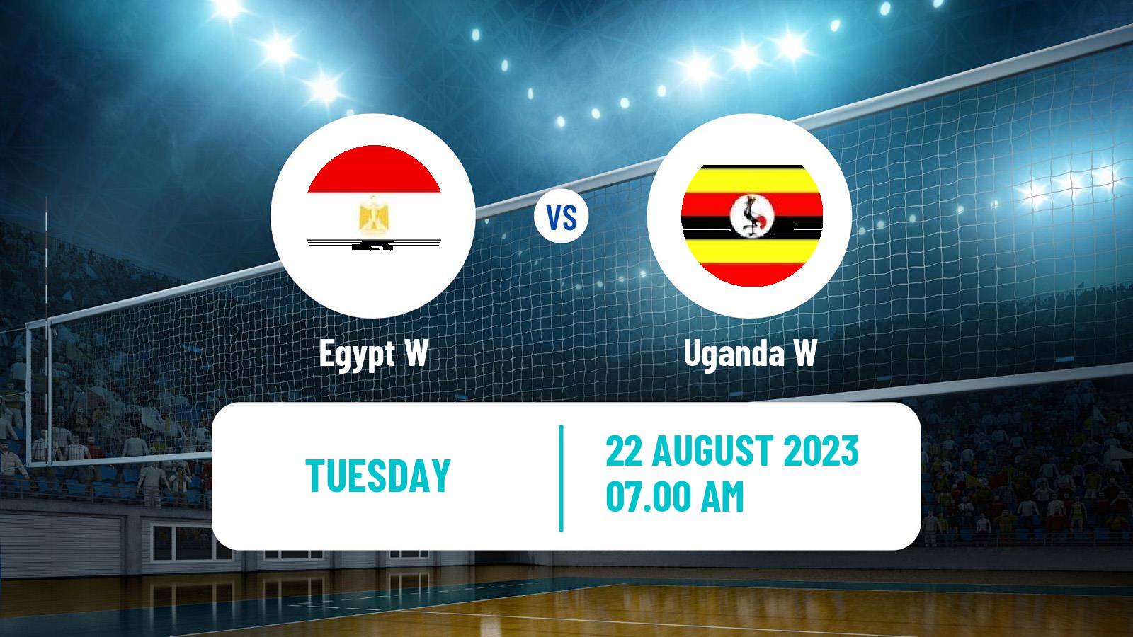 Volleyball African Championship Volleyball Women Egypt W - Uganda W