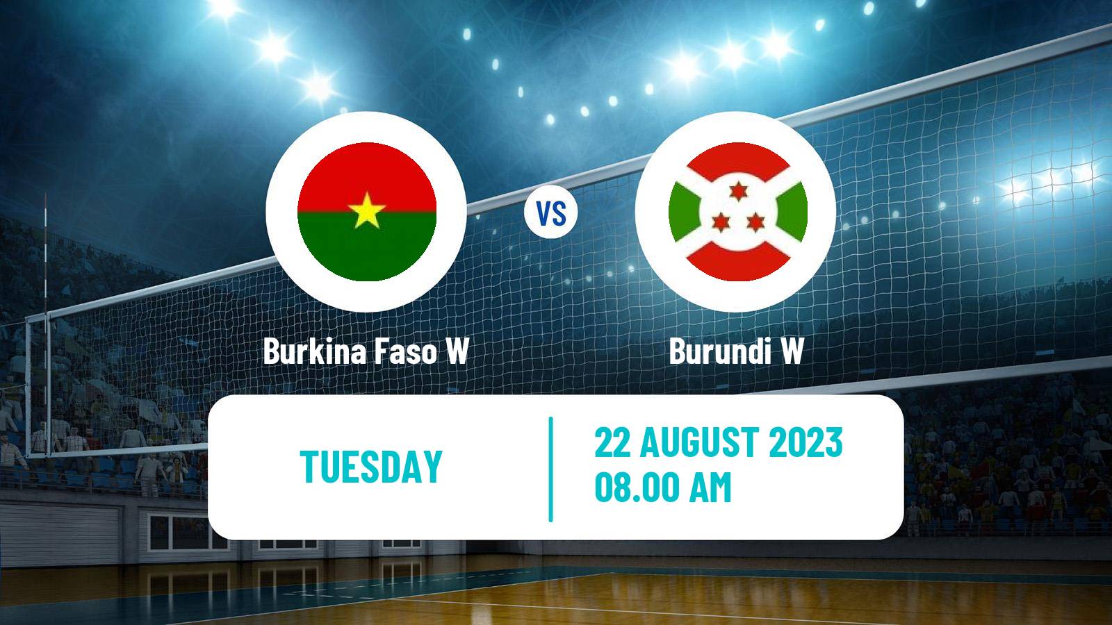 Volleyball African Championship Volleyball Women Burkina Faso W - Burundi W