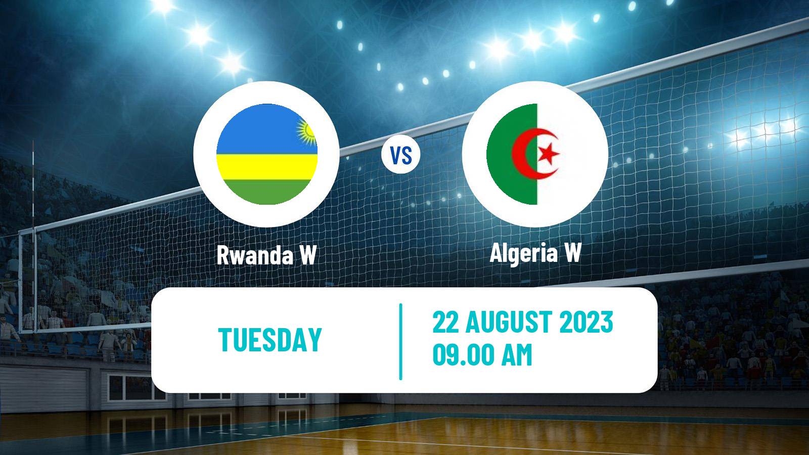 Volleyball African Championship Volleyball Women Rwanda W - Algeria W