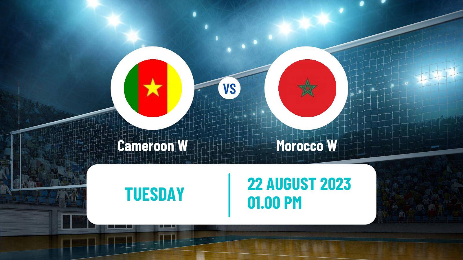 Volleyball African Championship Volleyball Women Cameroon W - Morocco W