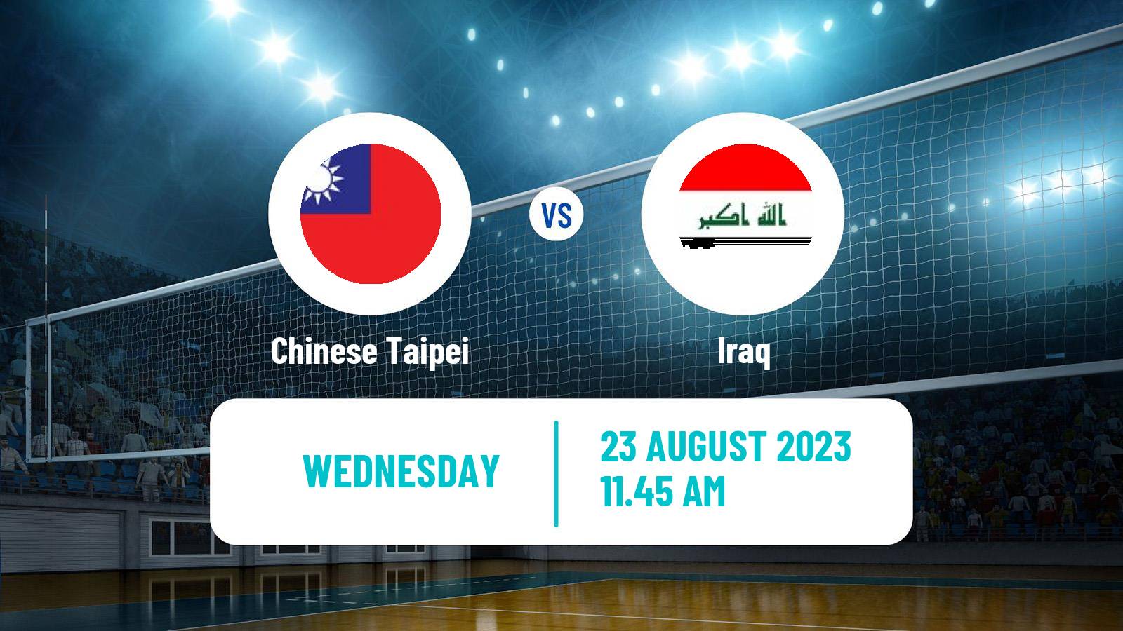 Volleyball Asian Championship Volleyball Chinese Taipei - Iraq