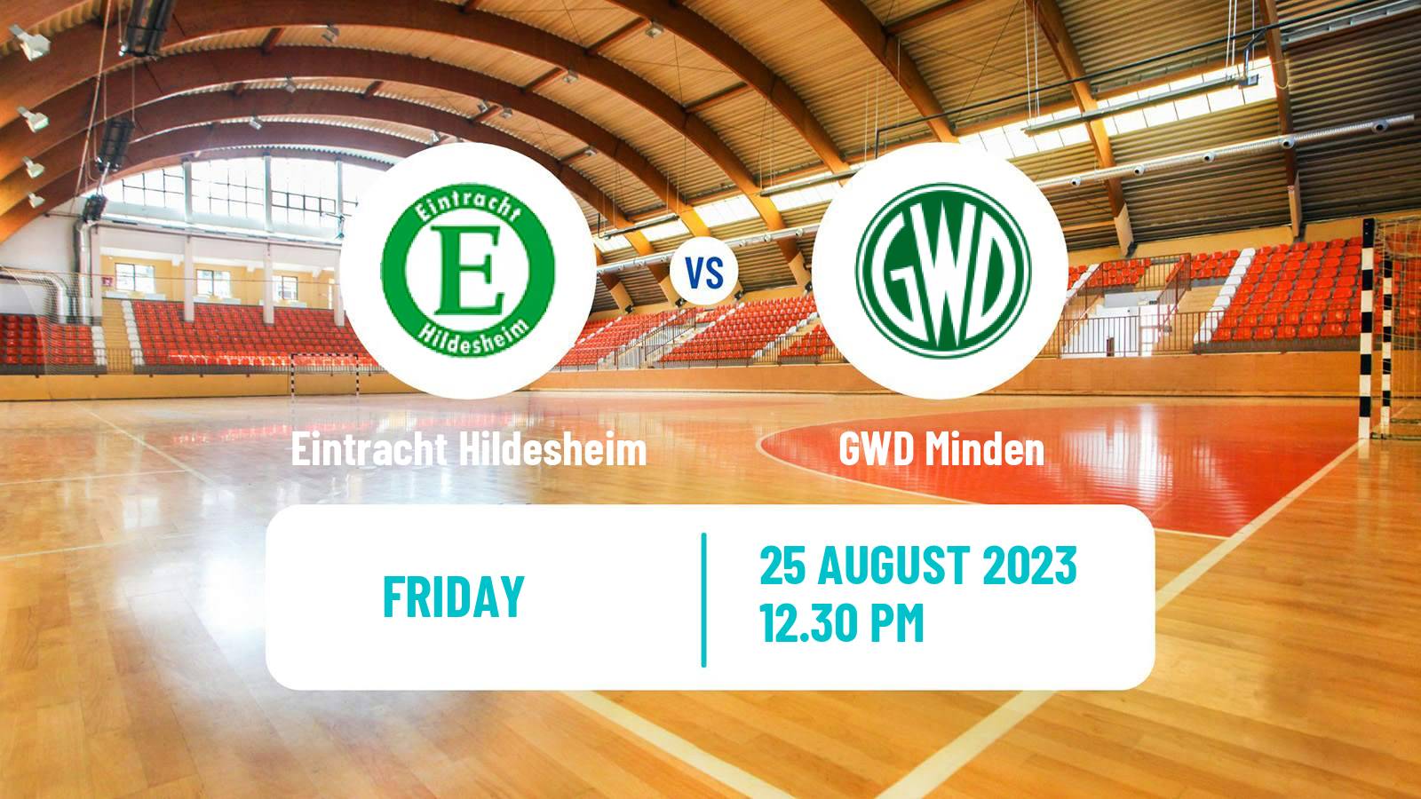 Handball German DHB Pokal Eintracht Hildesheim - GWD Minden