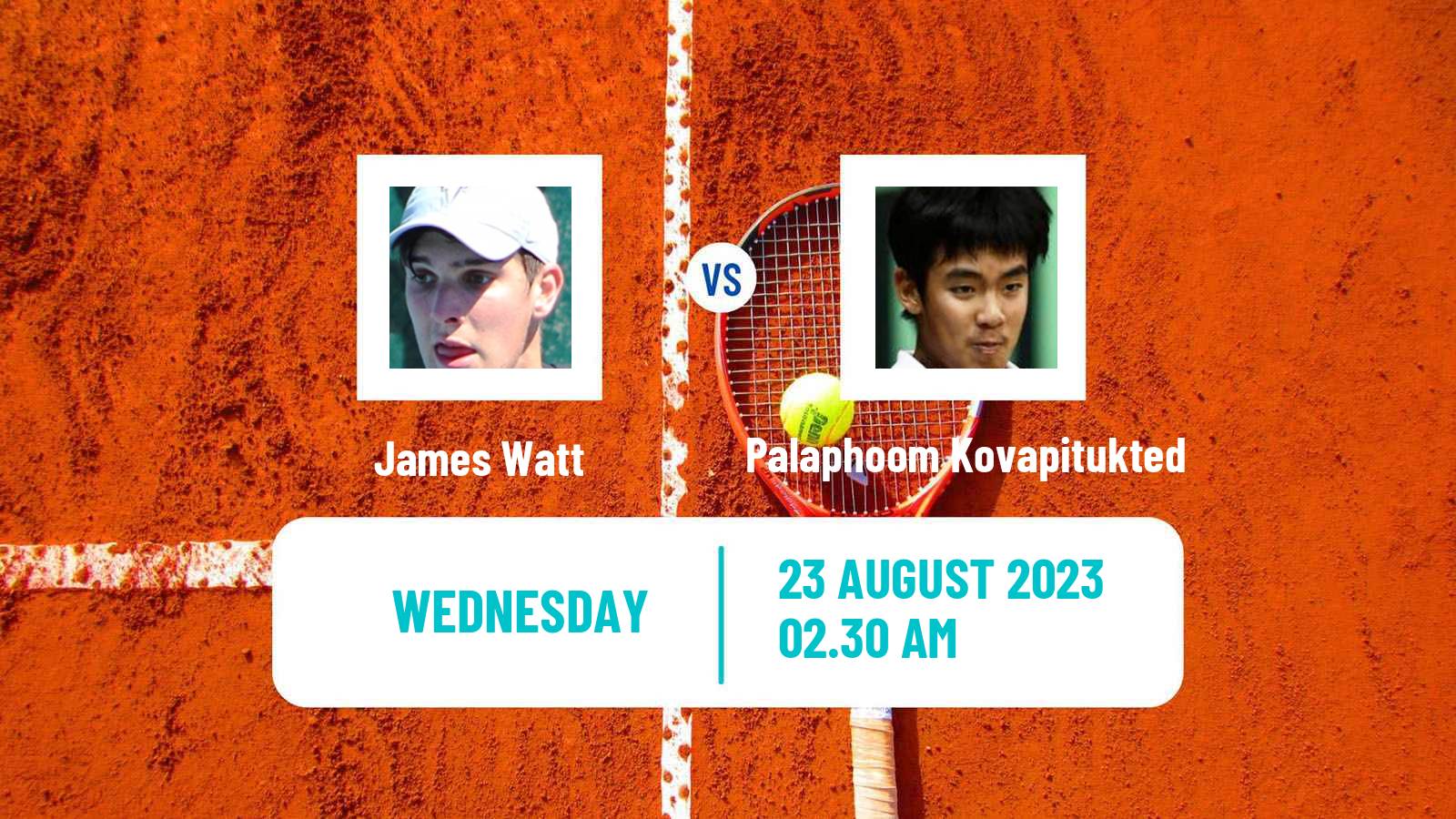 Tennis ITF M15 Nakhon Si Thammarat 6 Men James Watt - Palaphoom Kovapitukted