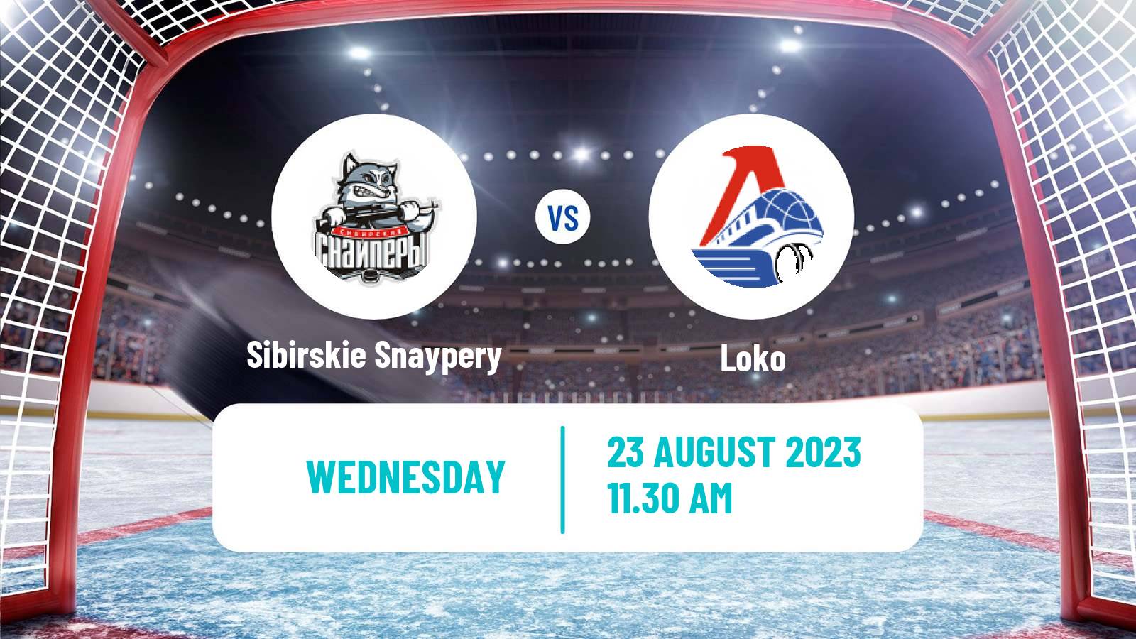 Hockey Club Friendly Ice Hockey Sibirskie Snaypery - Loko