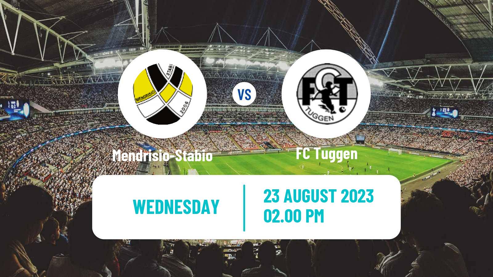 Soccer Swiss 1 Liga Classic Group 3 Mendrisio-Stabio - Tuggen