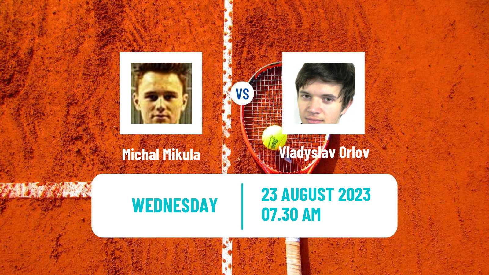 Tennis ITF M25 Poznan Men 2023 Michal Mikula - Vladyslav Orlov