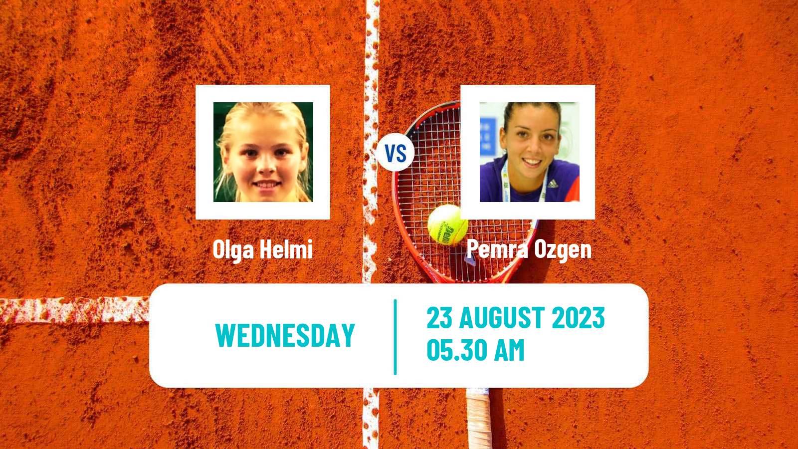Tennis ITF W25 Vigo Women Olga Helmi - Pemra Ozgen