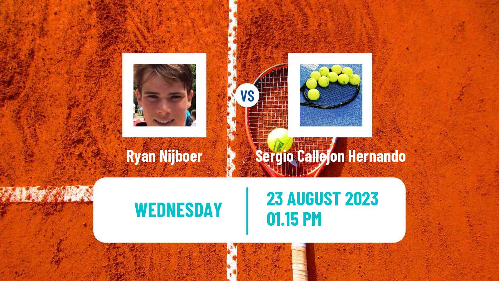 Tennis ITF M25 Santander Men Ryan Nijboer - Sergio Callejon Hernando