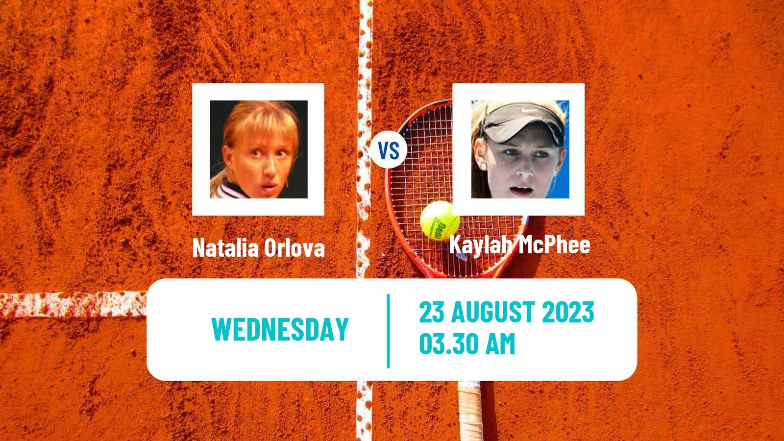 Tennis ITF W25 Verbier Women Natalia Orlova - Kaylah McPhee