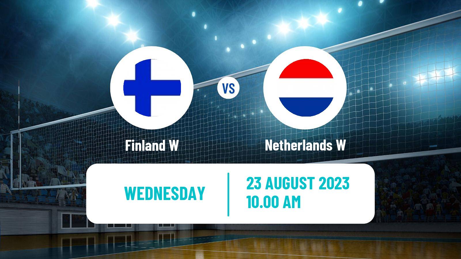 Volleyball European Championships Volleyball Women Finland W - Netherlands W