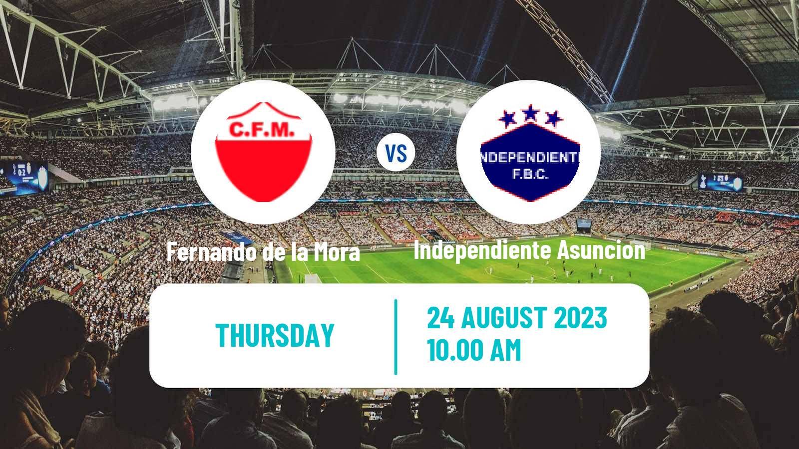 Soccer Paraguayan Division Intermedia Fernando de la Mora - Independiente Asuncion