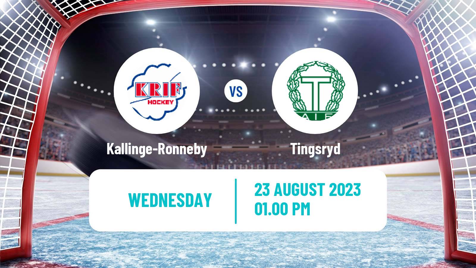 Hockey Club Friendly Ice Hockey Kallinge-Ronneby - Tingsryd