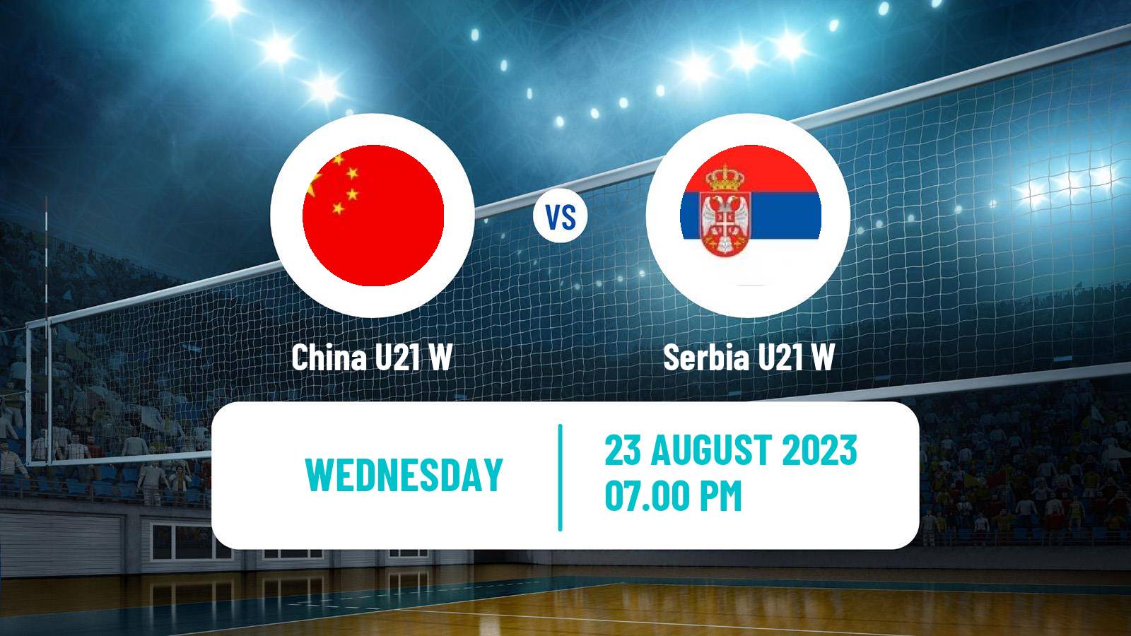 Volleyball World Championship U21 Volleyball Women China U21 W - Serbia U21 W