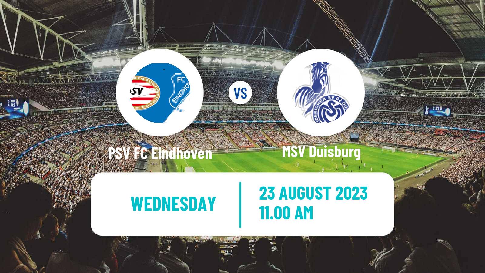 Soccer Club Friendly Women PSV Eindhoven - MSV Duisburg