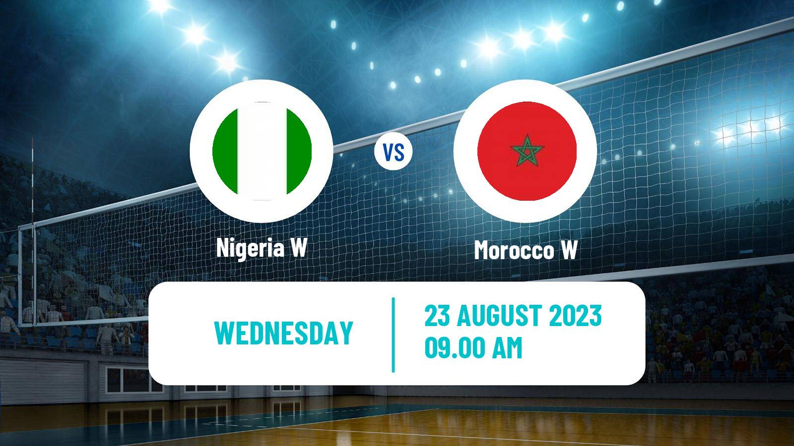 Volleyball African Championship Volleyball Women Nigeria W - Morocco W