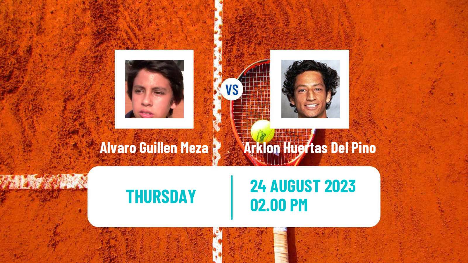 Tennis Lima Challenger Men Alvaro Guillen Meza - Arklon Huertas Del Pino