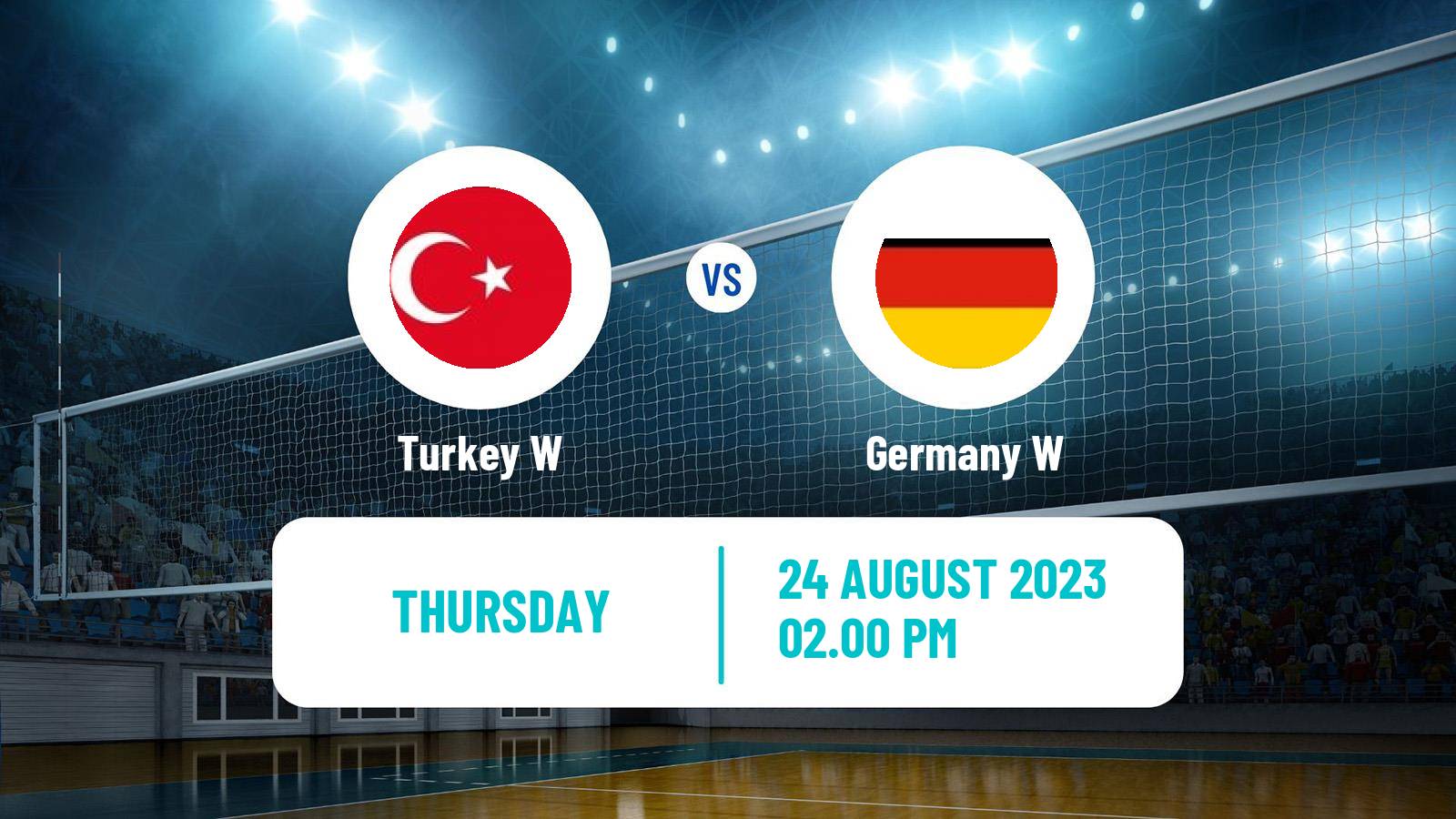 Volleyball European Championships Volleyball Women Turkey W - Germany W
